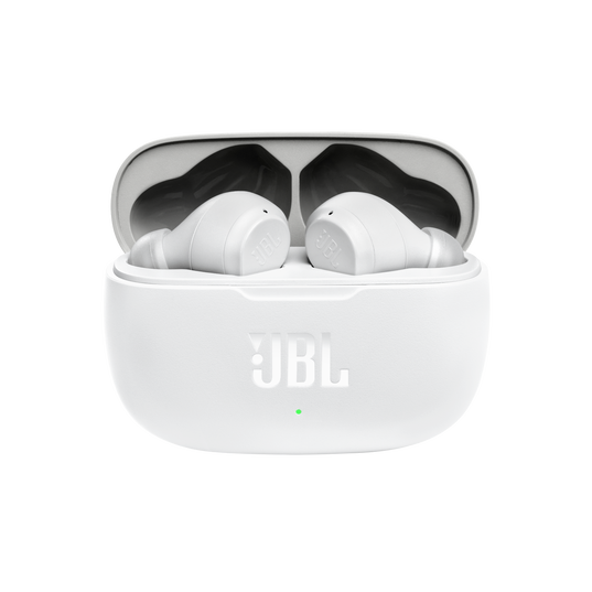 JBL Wave 200TWS - White - True Wireless Earbuds - Detailshot 4